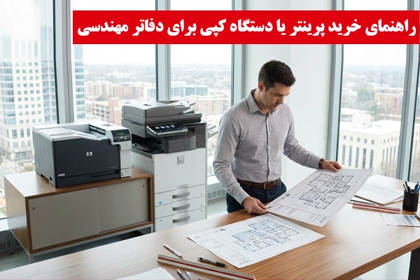 راهنمای خرید پرینتر یا دستگاه کپی برای دفاتر مهندسی | 2025