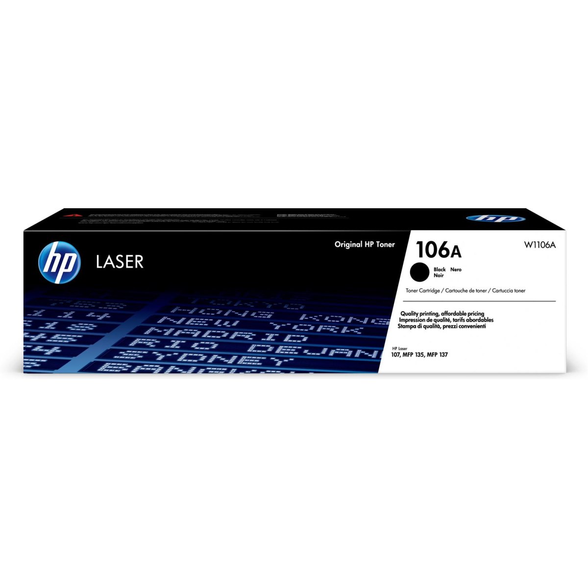 کارتریج تونر مشکی اچ پی HP106A