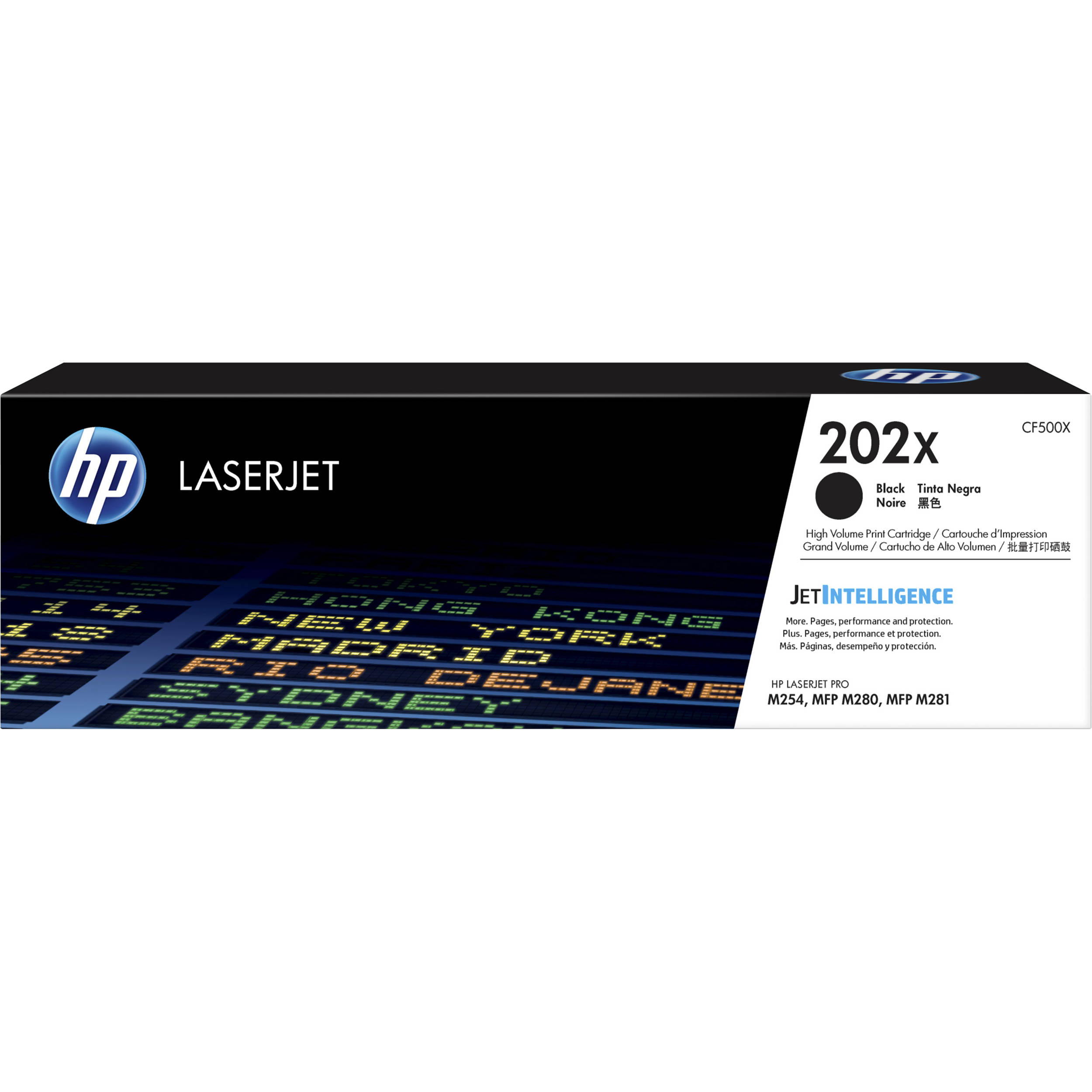 کارتریج لیزری رنگی اچ پی مدل HP 202X