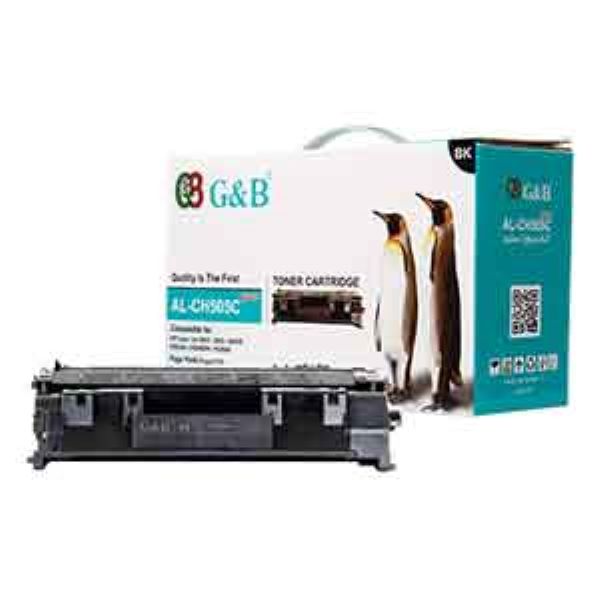 کارتریج لیزری مشکی جی اند بی مدل G&B Plus HP 05