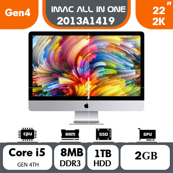 آل این وان استوک اپل Apple iMac A1419 i5 2013 ram 16